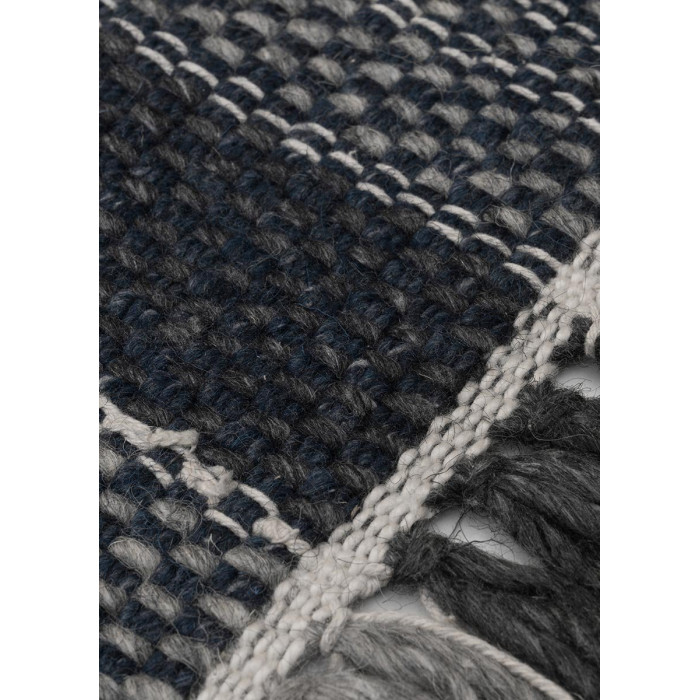 Paklājs NORTON BLACK GRAY (Handmade Collection) Paklājs NORTON BLACK GRAY (Handmade Collection)